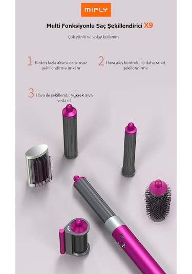 Mıfly Multi Fonksiyonlu Saç Şekillendirici