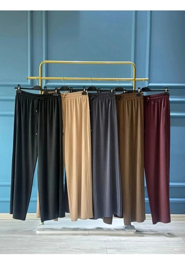 Sentez 5622 Doha Yanı Nervürlü Pantolon Taş