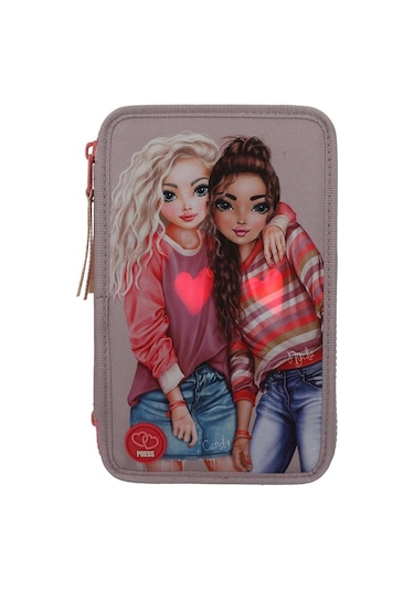 Topmodel Üçlü Kalem Kutusu Best Arkadaşlar Led ' Li