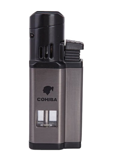 Cm0436g 3 Jet Torch Puro Çakmağı Gri Krom