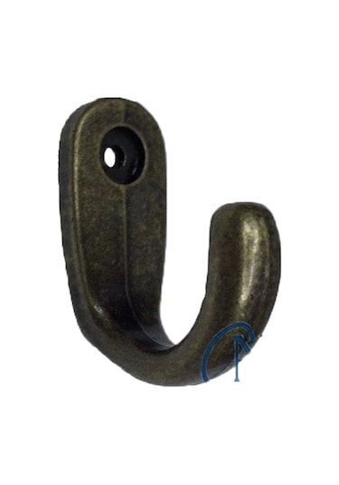 Büyük Tekli Fincan Askı, Dekor Askısı - Antik, 12x23x30 Mm Çok Renkli