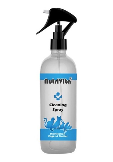 Nutrivita Cleaning Spray Kafes ve Barınak Temizleme Spreyi 400 ML