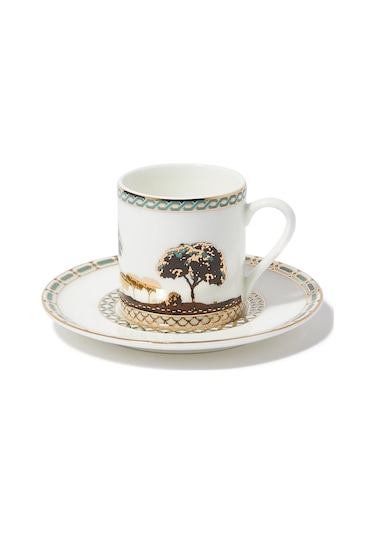Eva Solo Espresso Fincanı Ve Tabağı, 6'lı Set Beyaz - Beyaz