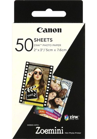 Canon Zink Paper ZP-2030 Baskı Kağıdı 50'li
