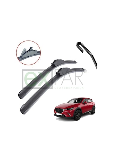 Mazda Cx-3 Ön Cam Silecek Süpürgesi Takımı 2015 - 2018 Mazda Cx3 Ön Silecek Sağ Sol