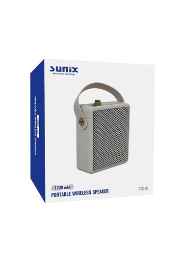 Sunix BTS-88 1200 mAh Taşınabilir Bluetooth Hoparlör