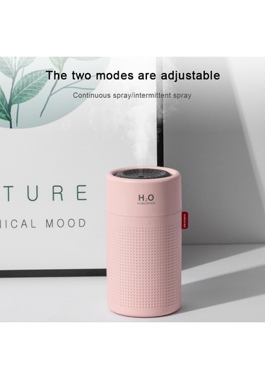 Sones 750ml Büyük Kapasiteli Hava Nemlendirici Usb Şarj Edilebilir Kablosuz Ultrasonik Aroma Esansiyel Yağ Difüzörü