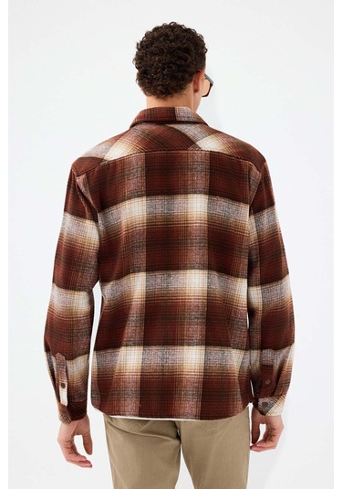 Loft Kahverengi Erkek Gömlek Lf2040991 Kahverengi
