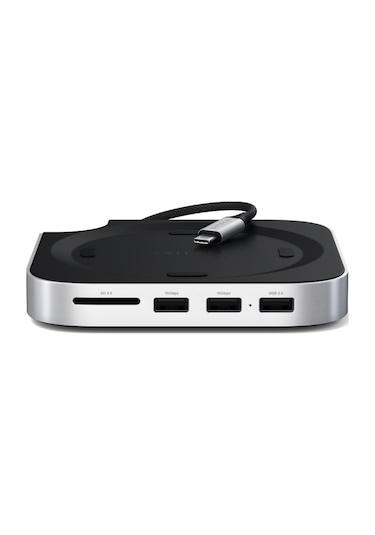 Satechi Mac Mini M4 Stand & Hub Ssd Gümüş St-gnmmes