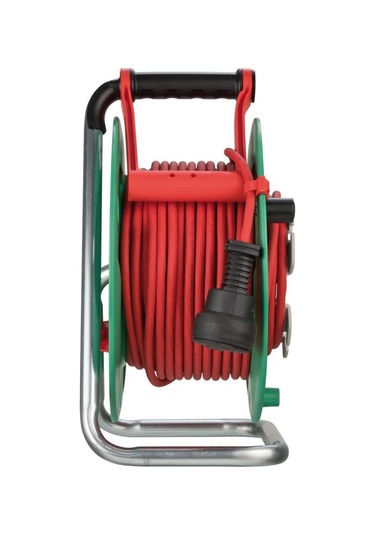 Brennenstuhl Garant G Bretec Serisi Ip44 Lisanslı Cablepilot 38+2 Metre Bahçe Ve Dış Mekan İçin Makaralı Kablo