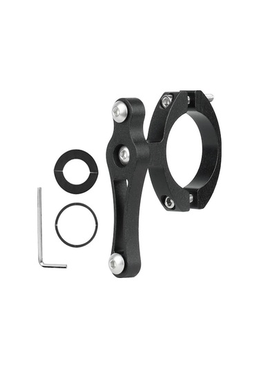 Novahub Siyah Alüminyum Alaşımlı Dönüşüm Koltuğu Hafif Taşınabilir Siyah Siyah