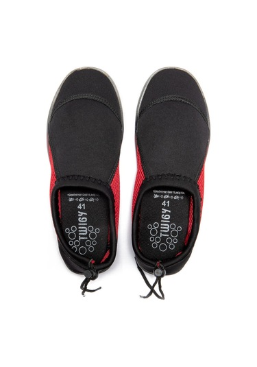 Twigy Deniz Kadın Ayakkabısı Kırmızı 36/41 BB0801 Kırmızı - Siyah