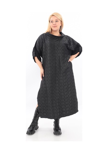 Zedd Plus 22679 Elbise Siyah