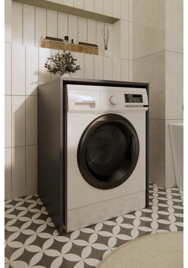 Odaco Premium Çkmd-01 %100 Mdf Çamaşır Ve Kurutma Makinası Banyo Dolabı Antrasit Odaco Premium Çkmd-01 %100 Mdf Çamaşır Ve Kurutma Makinası Banyo Dolabı Antrasit
