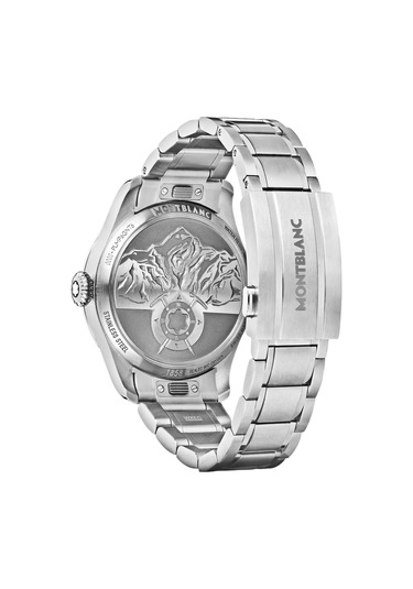 Montblanc 1858 0 Oxygen 38 Mm Otomatik Saat 136355 Siyah