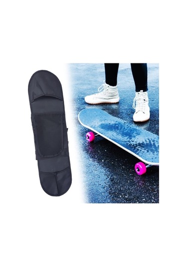 Pazly Suya Dayanıklı Siyah Omuz Kaykay Homyl Evrensel Cepli Çanta Wd Siyah Çok Renkli