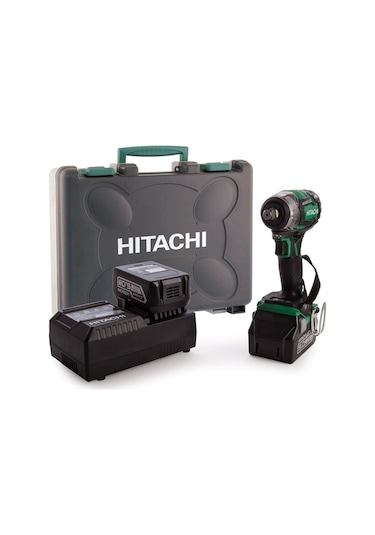 Hitachi WR18DBDL2 18 V 5.0 Ah Li-ion Çift Akülü Kömürsüz Somun Sıkma Makinesi N11.99