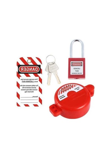 Besthome1 Suntek Endüstriyel Propan Tankı Vana Kilidi Elektrik, Depolama İçin Güvenli Ve Kullanışlı