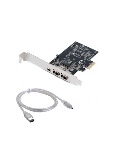 Pcı E To Firewire 1394 Kart 2x 6 Pin Firewire 600 1x4 Pin Firewire 400 Giriş