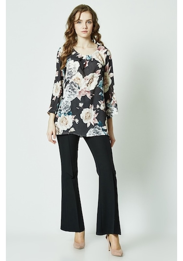 Soralline Bayan Siyah Pantalon 1691 Siyah