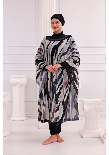 Tarzını Seç Kimono Pareo - Tesettür Pareo - Bodrum Model 240x135 Cm Çok Renkli