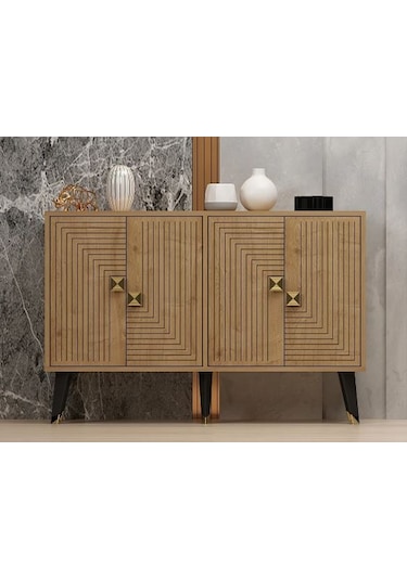 Mire Konsol Tv Sehpası Tv Ünitesi Modern Tasarım-meşe