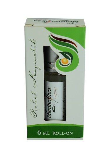 Mentholbox Menthol Masaj Yağı Likit Roll On Menthol Nane Limon Bitkisel Yağlar Karışımlı 6 ML