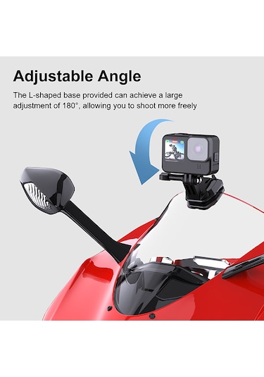 Puluz Motosiklet Ön Cam Aksiyon Kamera Montaj Klipsi