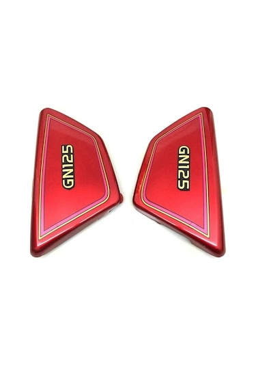 Novahub Yan Yan Pil Panelleri Motosiklet Kırmızı Kapak Kapak Için Gn125 Gn Çerçevesi Altın 125 Hj Altın