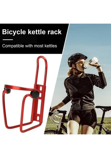 Bisiklet Su Şişe Kafesi Ağır Hizmet Tipi Alüminyum Alaşımlı Evrensel Mtb Bisiklet Bisiklet Su Bardağı Tutucu Depolama Rafı Bisiklet Aksesuarları Gümüş