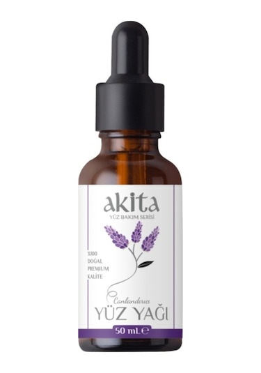Akita Doğal Yüz Yağı Lavanta 50 ML