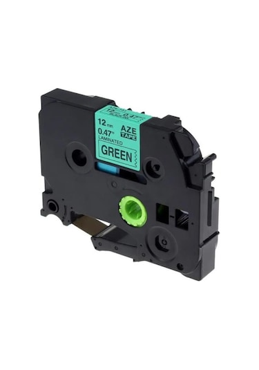 Pp Brother Aze-211 P-Touch Muadili Yeşil Etiket 12 MM Tze-211