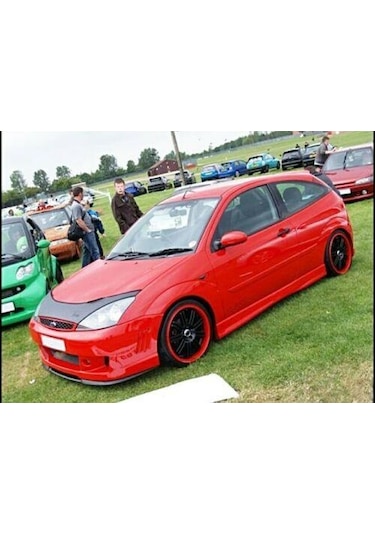 Ford Focus Mk1 1 St Uyumlu Çupra Ön Tampon Lipi Cupra Lip 3 Parç