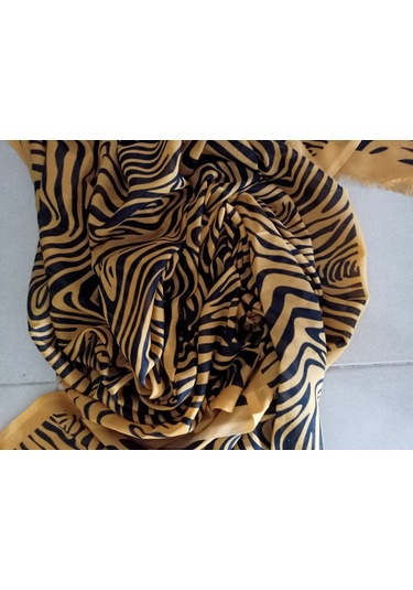 Kadın Tesettür Modakaşmir Şal Hardal