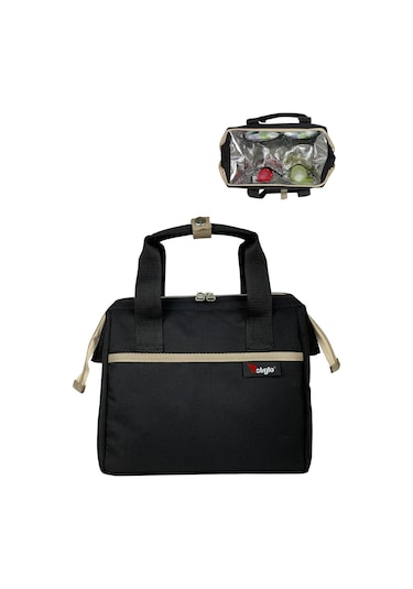 Stylo Beach Bag Termos Çanta Siyah