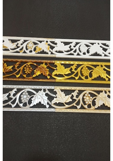 Altın Duvar Ve Tavan Bordürü 10 Cm Eninde 100cm Uzunluğunda Dgk-14