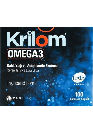 Krilom Omega-3 2 x 100 Kapsül