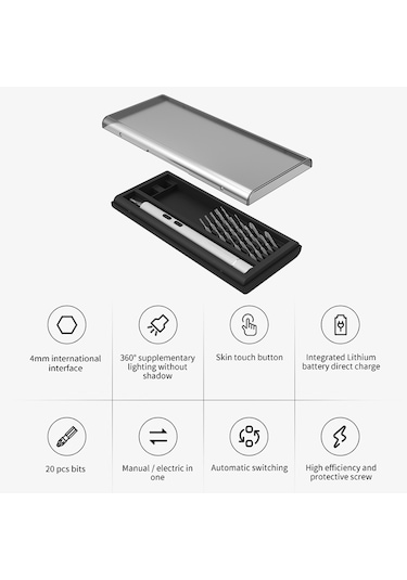 Hassas 23'ü 1 Arada Elektrikli Tornavida