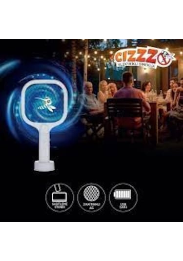 House Pratik Hp13 Şarjlı Sinek Öldürücü Raket