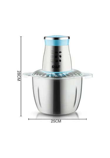 3l Elektrikli Kıyma Makinesi Mutfak Robotu Kıyıcı Paslanmaz