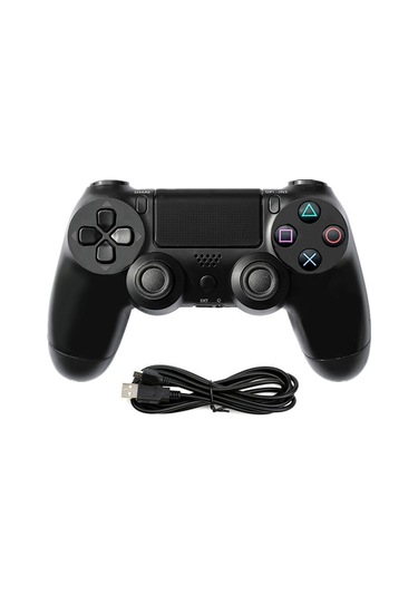 Vkemall Ps4 Kablolu Oyun Kontrolcüsü - Ergonomik Tutuş, Dürtü Hassas Tuşlar Ve Kesintisiz Bağlantı İle Oyun Deneyimini Artırın Mavi Kamuflaj