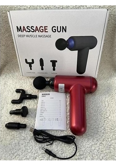 Mini Elektrikli Masaj Jj2n4k Kırmızı