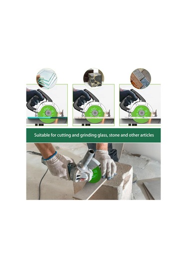 Mufunye Cam, Seramik, Jade Kesim İçin Elmaslı Ultra İnce Testere Bladesı - 115mm, 1mm, Yırtılma Olmadan, 1 Adet