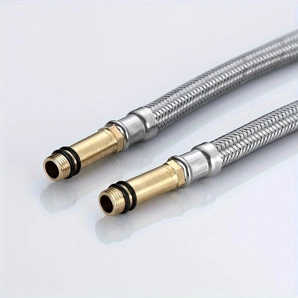 Trendooze Sunshine022 Paslanmaz Çelik Örgülü Su Isıtıcı Hortumu 23.62 Inç 2 Parça Evye Bağlantı Diğer