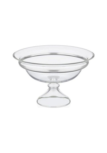 Decorium M06468-ab Meyvelik Ayaklı 30 Cm Dalıa Platin