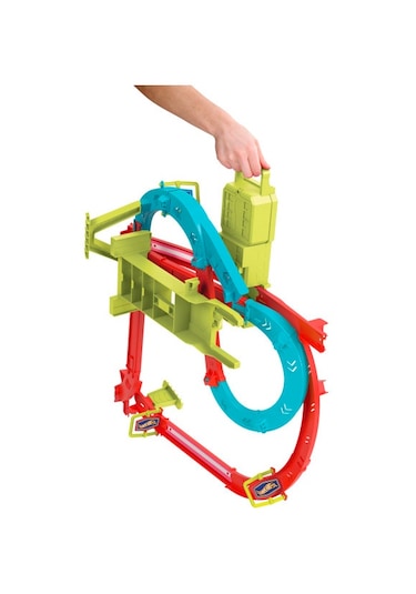 Hot Wheels Neon Yarışlar Çoklu Yarış Heyecanı Pist Seti HPC07