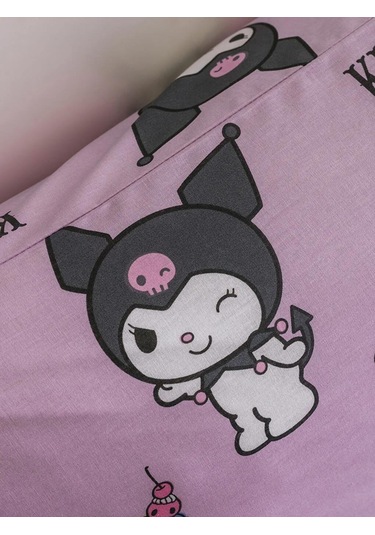 Lcw Home Karişik Kuromi Baskılı Çocuk Pike Seti Lila
