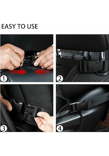 Novahub Araba Koltuğu Tablet Tutucu, Su Geçirmez Seyahat Düzenleyici, Çok Cepli, Ayarlanabilir