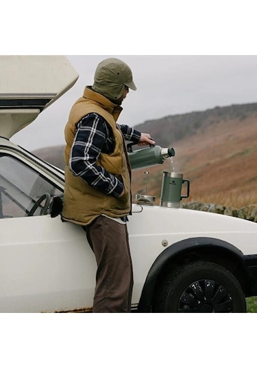 Stanley Klasik Vakumlu Çelik Termos 2.3 L Siyah