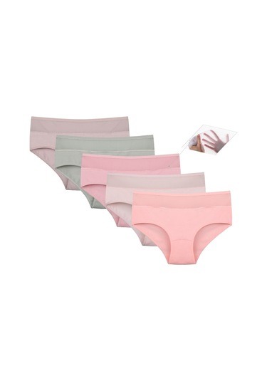 5'li Kadın Külot 9571p Çok Renkli